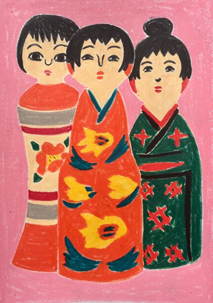 Kokeshi dolls